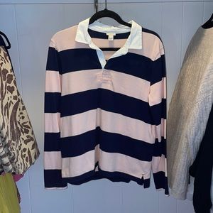 J. Crew striped rugby shirt